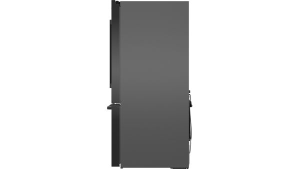 500 Series French Door Bottom Mount Refrigerator 36'' Brushed steel anti-fingerprint, Black stainless steel B36FD50SNB B36FD50SNB-4