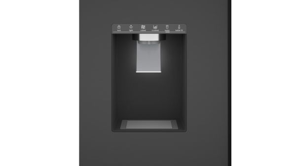 Série 500 Réfrigérateur à portes françaises congélateur en bas 36'' Acier brossé anti-traces, Acier inoxydable noir B36FD50SNB B36FD50SNB-8