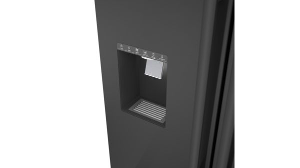 500 Series French Door Bottom Mount Refrigerator 36'' Easy clean stainless steel, Black stainless steel B36FD50SNB B36FD50SNB-12
