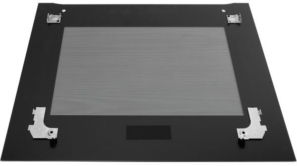 Glass front panel black 00776030 00776030-2