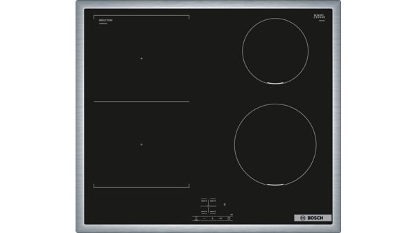 Einbau-Herd-Set HEG517BB4 + NVS645CB6E Einbau-Herd, Induktionskochfeld HND616LS63 HND616LS63-1