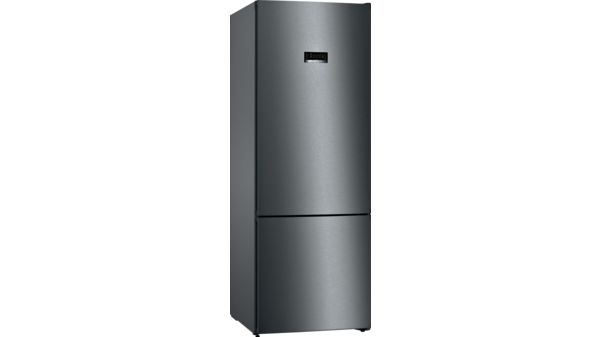 Serie 4 Alttan Donduruculu Buzdolabı 193 x 70 cm Kolay temizlenebilir siyah inoks KGN56VXF0N KGN56VXF0N-1