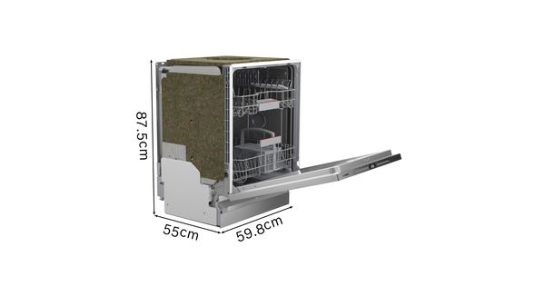 Series 4 Fully-integrated dishwasher 60 cm SMV4HTX27G SMV4HTX27G-12