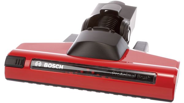 Electric nozzle Bosch; black; click-connection; plastic sole; with brush roller; with wheels 17005003 17005003-3