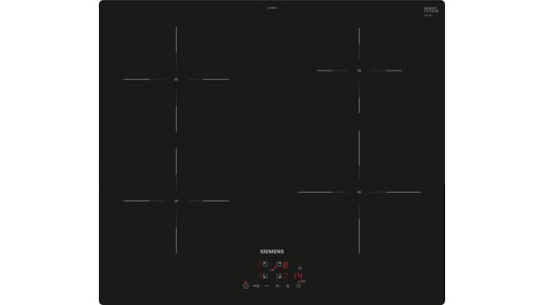iQ100 Induktionskogeplade 60 cm overflademontering uden ramme EU61RBEB5D EU61RBEB5D-1