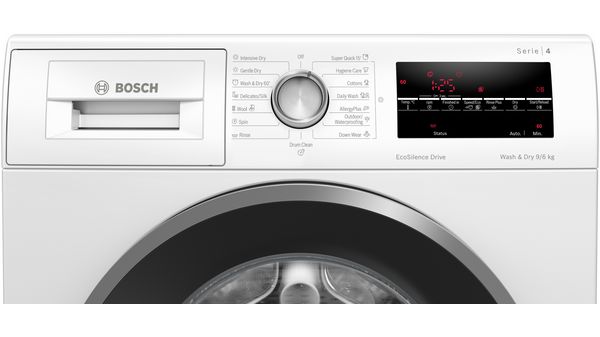 Series 4 Washer dryer 9/6 kg 1400 rpm WNA14400SG WNA14400SG-2