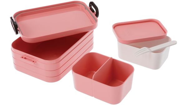 Mepal Bento Lunch Box - 900ml (Nordic Pink) 17002433 17002433-6