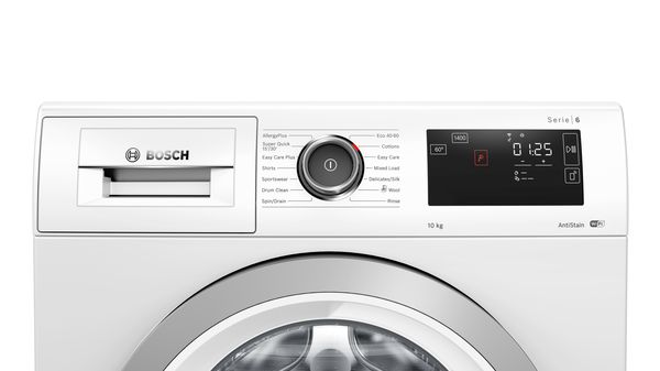 Serie | 6 Washing machine, front loader 10 kg 1400 rpm WAL28RH1GB WAL28RH1GB-3