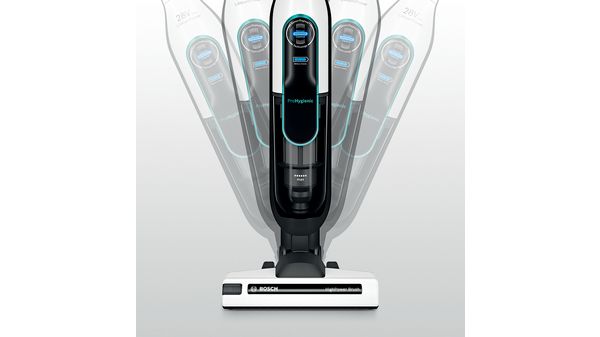Series 6 Cordless vacuum cleaner Athlet ProHygienic 28Vmax White BCH86HYGGB BCH86HYGGB-9