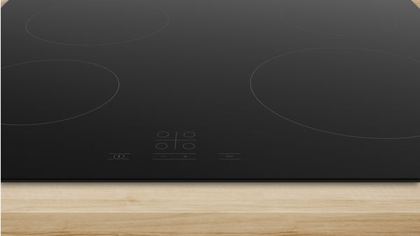 Série 4 Table de cuisson électrique 60 cm Noir, Encastrable sans cadre PKE611BA2E PKE611BA2E-3