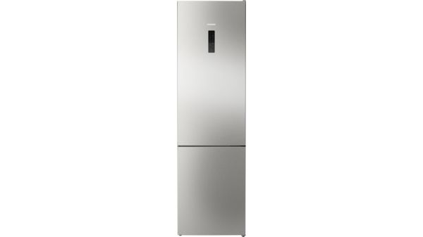 iQ300 Kombinerad kyl/frys 203 x 60 cm Borstat stål med antiFingerprint KG39NXIDF KG39NXIDF-1