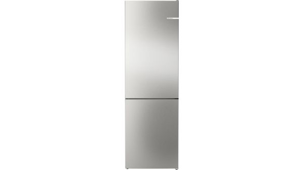 Series 4 Free-standing fridge-freezer with freezer at bottom 186 x 60 cm Brushed steel anti-fingerprint KGN362IDFG KGN362IDFG-1