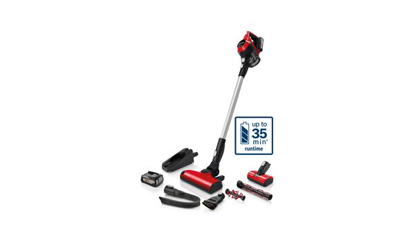 Series 6 Rechargeable vacuum cleaner Unlimited ProAnimal Red BCS61PE2AU BCS61PE2AU-1
