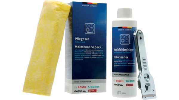 Maintenance pack for ceramic glass and induction hobs 00311900 00311900-1