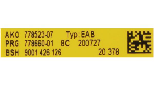 Operating module red LED 12027166 12027166-3