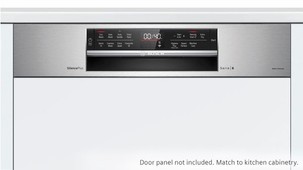 Series 6 semi-integrated dishwasher 60 cm Stainless steel SMI6HCS01A SMI6HCS01A-3