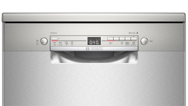 Serie 2 Szabadonálló mosogatógép 60 cm Nemesacél színű, festett SGS2HVI20E SGS2HVI20E-3