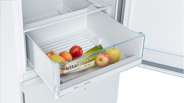 Série 4 Réfrigérateur-congélateur pose libre avec compartiment congélation en bas 176 x 60 cm Blanc KGV33VWEA KGV33VWEA-5