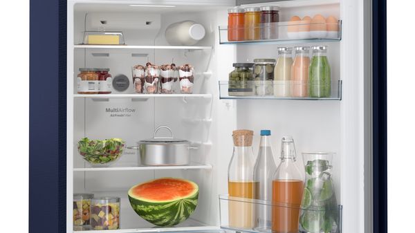 Series 2 free-standing fridge-freezer with freezer at top 156 x 60.5 cm CTN27B131I CTN27B131I-4
