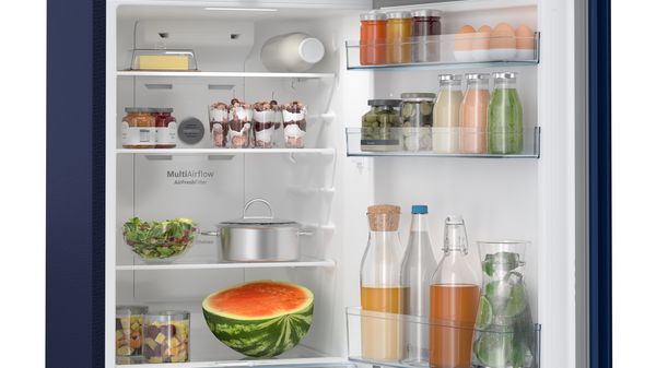Series 2 free-standing fridge-freezer with freezer at top 156 x 60.5 cm CTN27BT31I CTN27BT31I-4