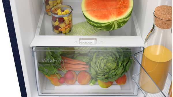Series 2 free-standing fridge-freezer with freezer at top 156 x 60.5 cm CTN27BT31I CTN27BT31I-5