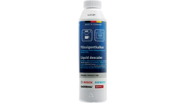 Liquid descaler for kettles, coffee machines and steam ovens 00312010 00312010-1