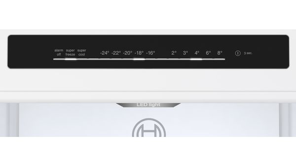 Serie 4 Kombinerad kyl/frys 186 x 60 cm Borstat stål med anti-fingerprint, Total No Frost KGN36VIDT KGN36VIDT-5