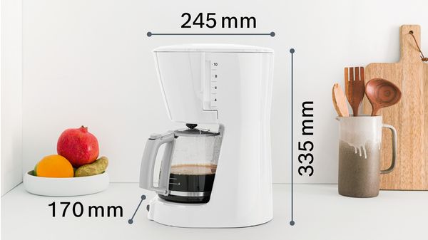Machine à café CompactClass Extra Blanc TKA3A031 TKA3A031-5