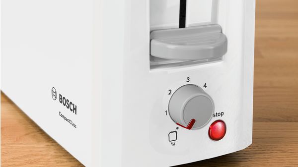 Langschlitz Toaster CompactClass Weiß TAT3A001 TAT3A001-5