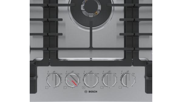 800 Series Gas Cooktop 30'' Stainless steel NGM8058UC NGM8058UC-3