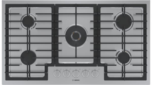 800 Series Gas Cooktop 36'' Stainless steel NGM8658UC NGM8658UC-1