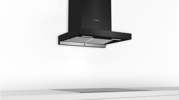 Series 4 wall-mounted cooker hood 60 cm Matt black  DWBA68G60I DWBA68G60I-2