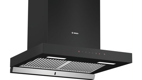 Series 4 wall-mounted cooker hood 60 cm Matt black  DWBA68H60I DWBA68H60I-1