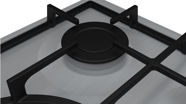 Serie 2 Placa de gas 70 cm Acero inoxidable PGQ7G5A90L PGQ7G5A90L-4