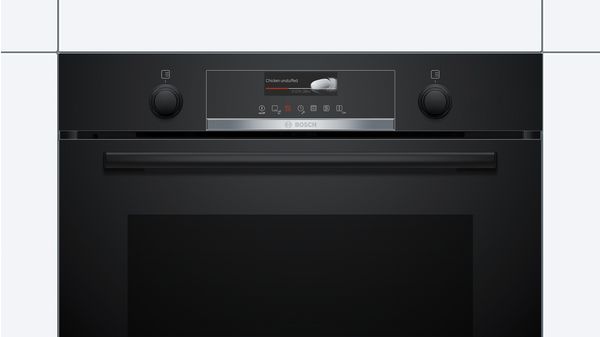 Series 6 Built-in oven with added steam function 60 x 60 cm Black HRG579BB6B HRG579BB6B-2