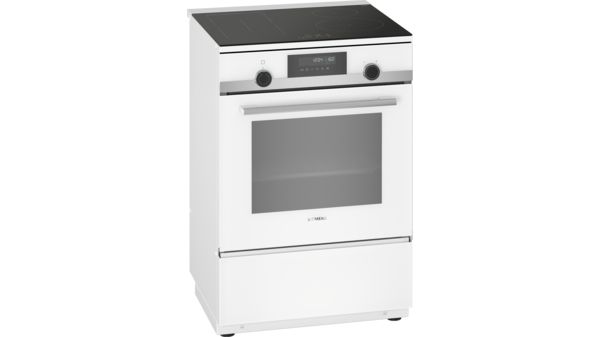 iQ500 Fritstående komfur med induktion Hvid HL9S7Y321U HL9S7Y321U-1