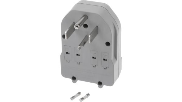 10013818 Power Adapter (4 Prong) + 2 Fuses