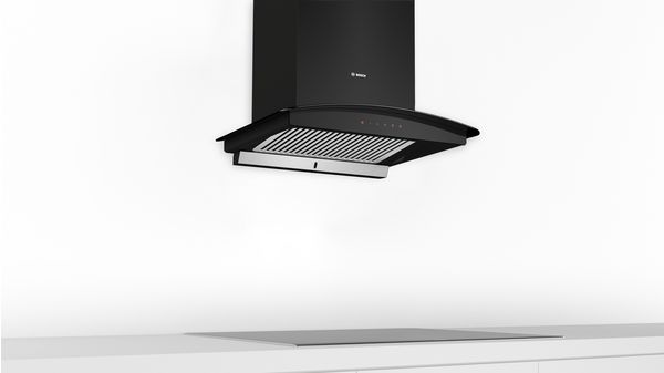 Series 4 wall-mounted cooker hood 60 cm Flat black DWHA68G60I DWHA68G60I-5