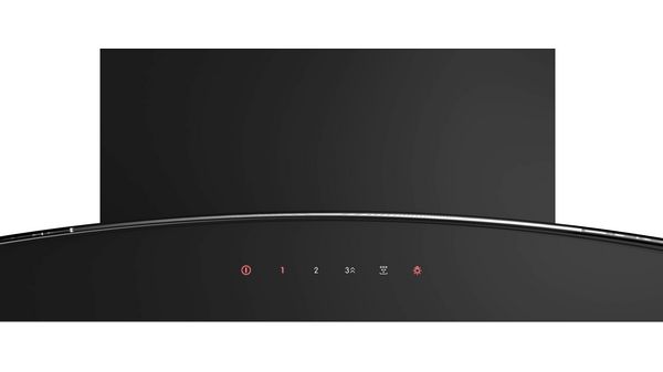 Series 4 wall-mounted cooker hood 60 cm Matt black  DWGA68G60I DWGA68G60I-4
