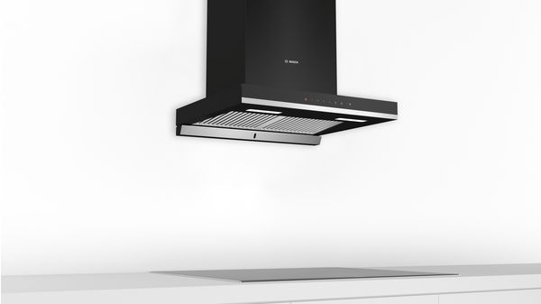 Series 4 wall-mounted cooker hood 60 cm Flat black DWBA68J60I DWBA68J60I-4