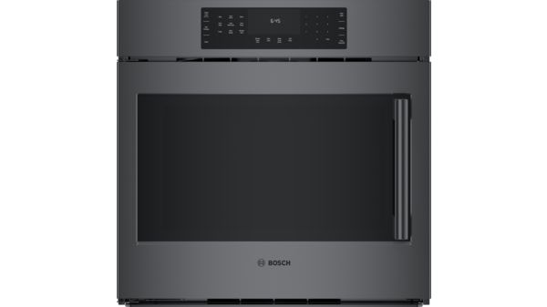 800 Series Single Wall Oven 30'' Door hinge: Left, Black Stainless Steel HBL8444LUC HBL8444LUC-1