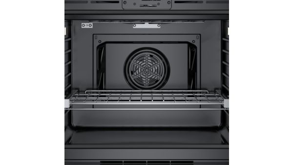 800 Series Single Wall Oven 30'' Left SideOpening Door, Black Stainless Steel HBL8444LUC HBL8444LUC-14
