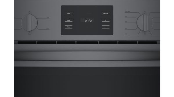 500 Series Single Wall Oven 30'' Black Stainless Steel HBL5344UC HBL5344UC-5
