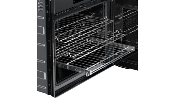 800 Series Single Wall Oven 30'' Right SideOpening Door, Black Stainless Steel HBL8444RUC HBL8444RUC-10