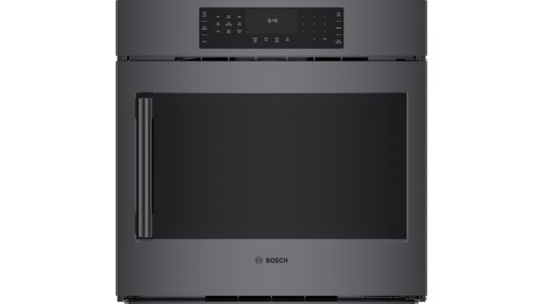 800 Series Single Wall Oven 30'' Right SideOpening Door, Black Stainless Steel HBL8444RUC HBL8444RUC-1