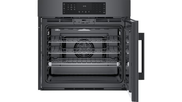 800 Series Single Wall Oven 30'' Right SideOpening Door, Black Stainless Steel HBL8444RUC HBL8444RUC-4