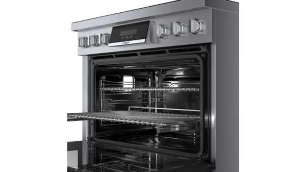 800 Series Induction freestanding range cooker Stainless Steel HIS8655C HIS8655C-8