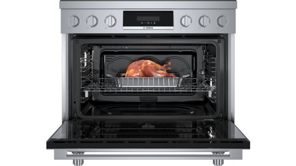 800 Series Induction freestanding range cooker Stainless Steel HIS8655C HIS8655C-9