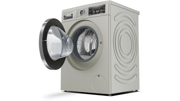 Serie 8 Waschmaschine, Frontlader 10 kg 1600 U/min., Silber-inox WAX32MX2 WAX32MX2-5