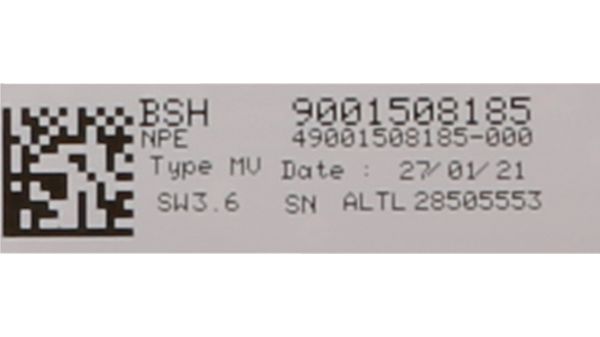 Operating module red LED 11036776 11036776-2